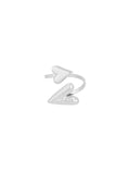 Dual ring zilver